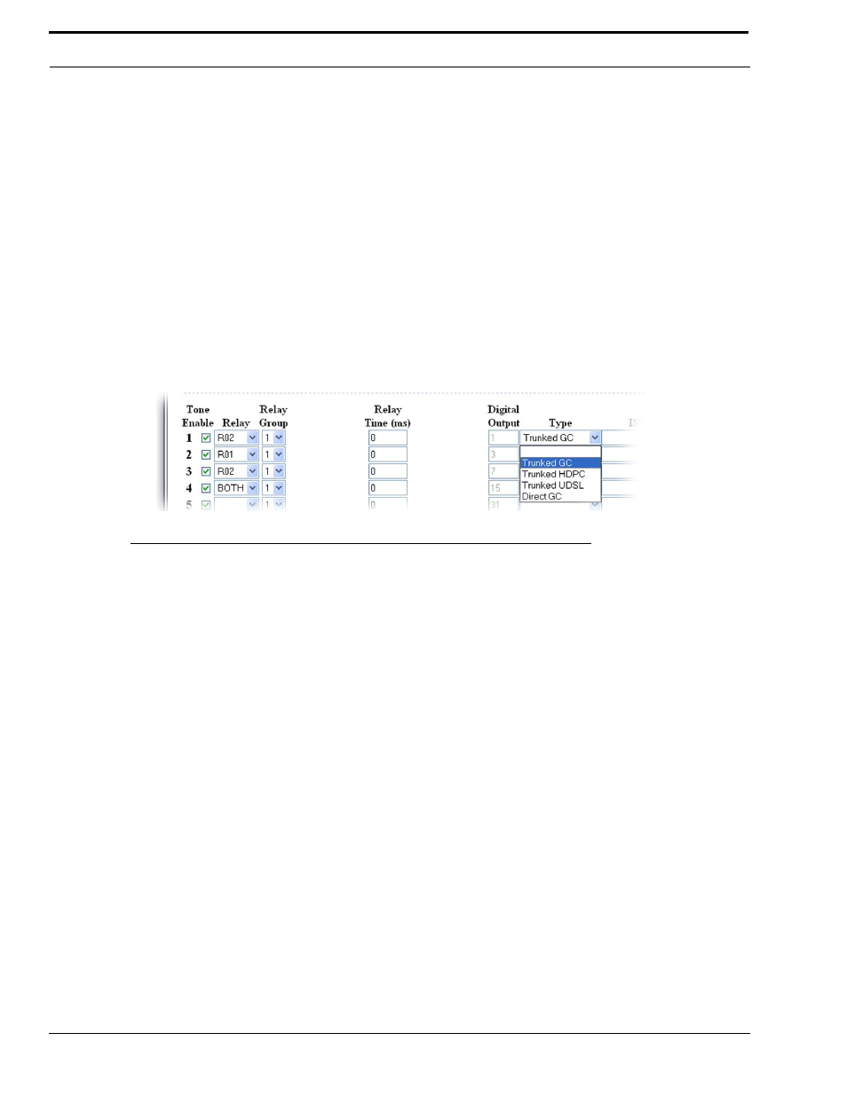 Type drop down menu, Issi/gssi number field, Issi/gssi n | Umber, Ield, Figure 42. type drop down menu - tetra mode | Telex IP-223 User Manual | Page 84 / 136