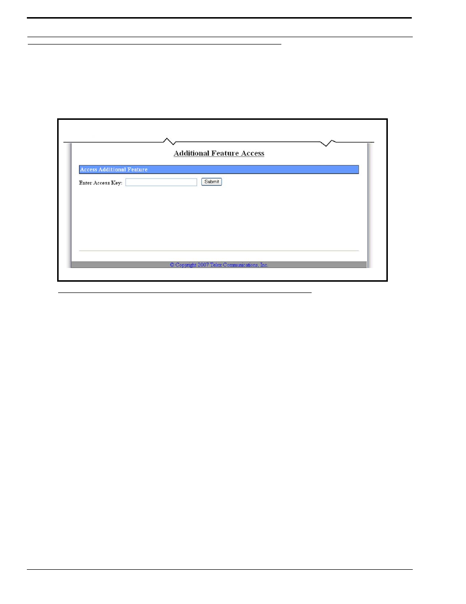 Additional feature setup window, Figure 51. additional feature access | Telex IP-223 User Manual | Page 98 / 136