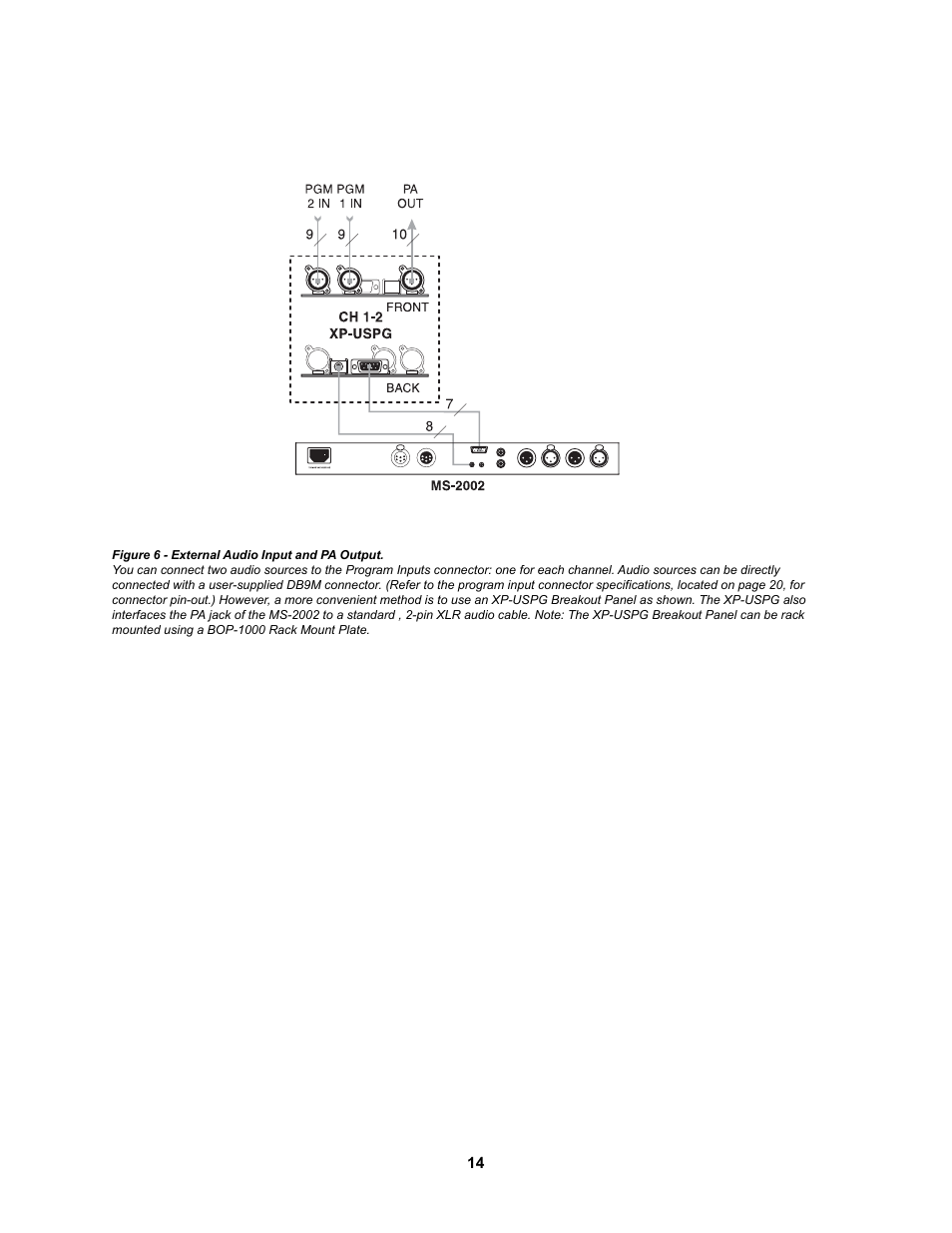 Telex MS2002 User Manual | Page 14 / 24