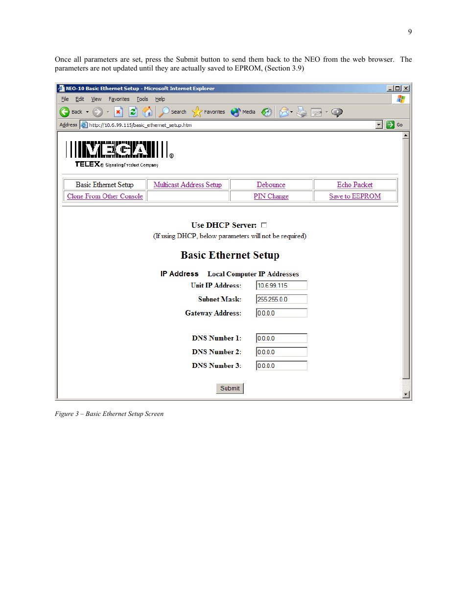 Telex NEO-10 User Manual | Page 9 / 26