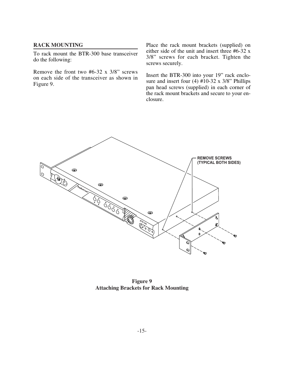Telex TR-300 User Manual | Page 17 / 38