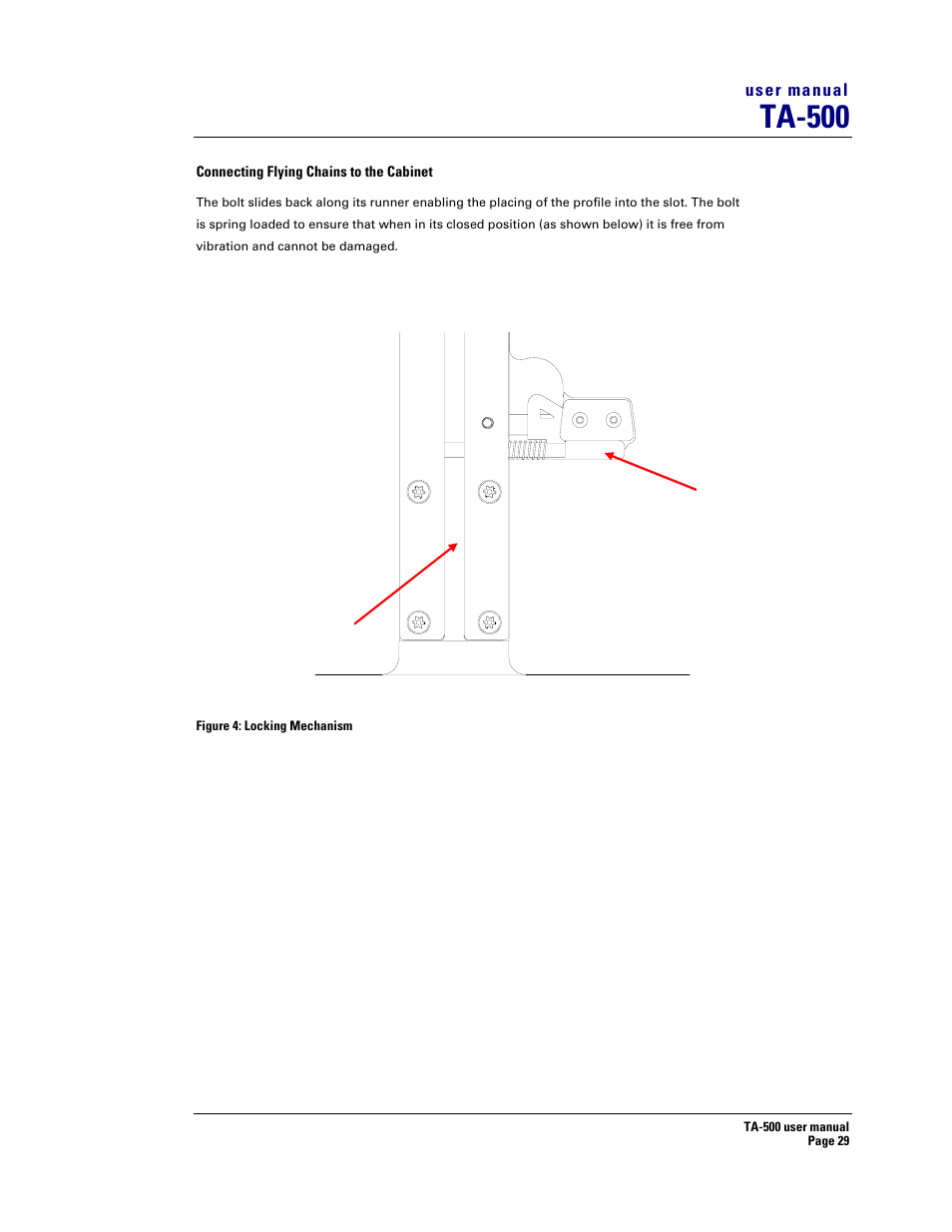 Ta-500 | Turbosound ASPECT TA-500 SYSTEM TA-500HDP User Manual | Page 29 / 73