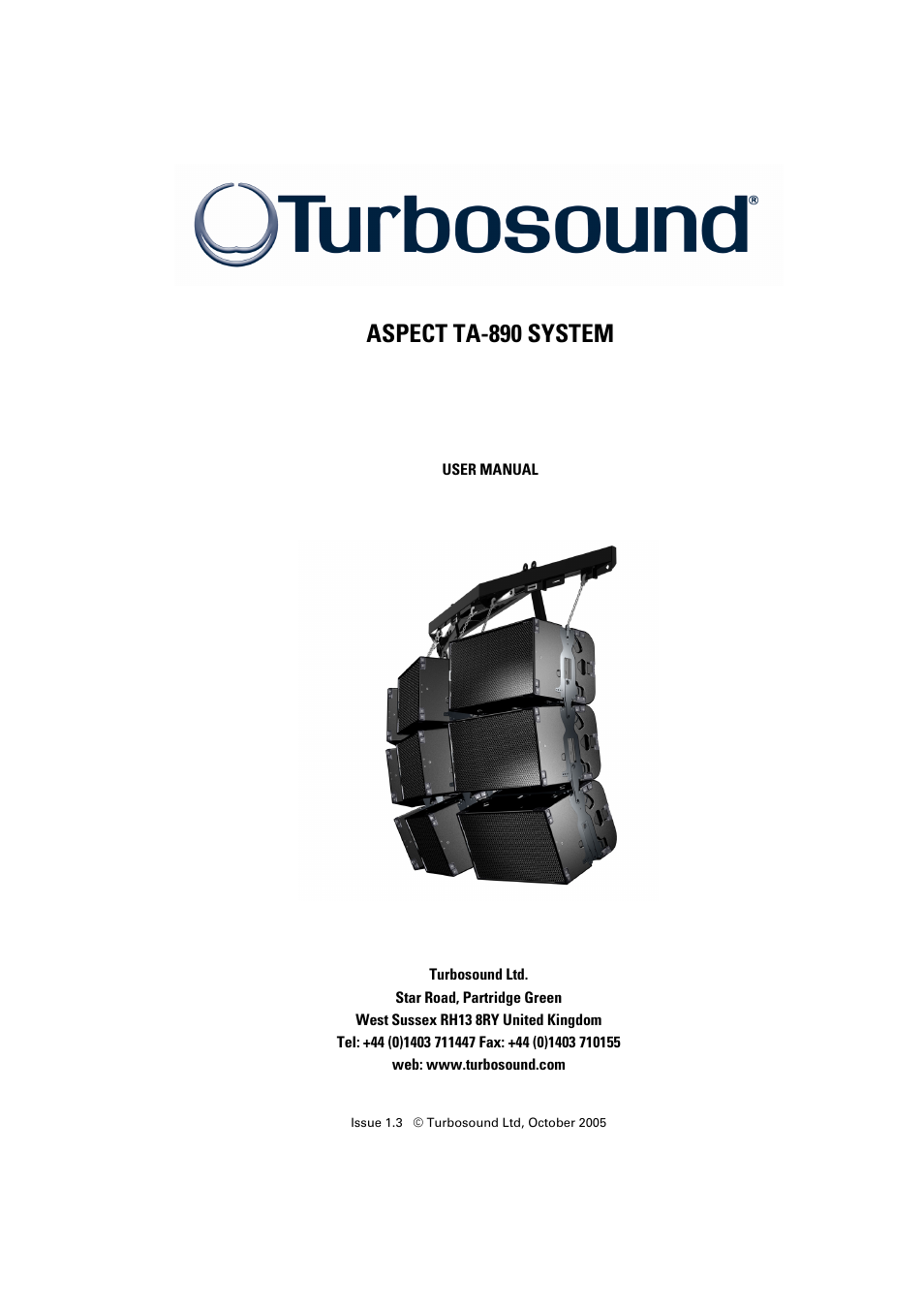 Turbosound LMS-D6 User Manual | 95 pages