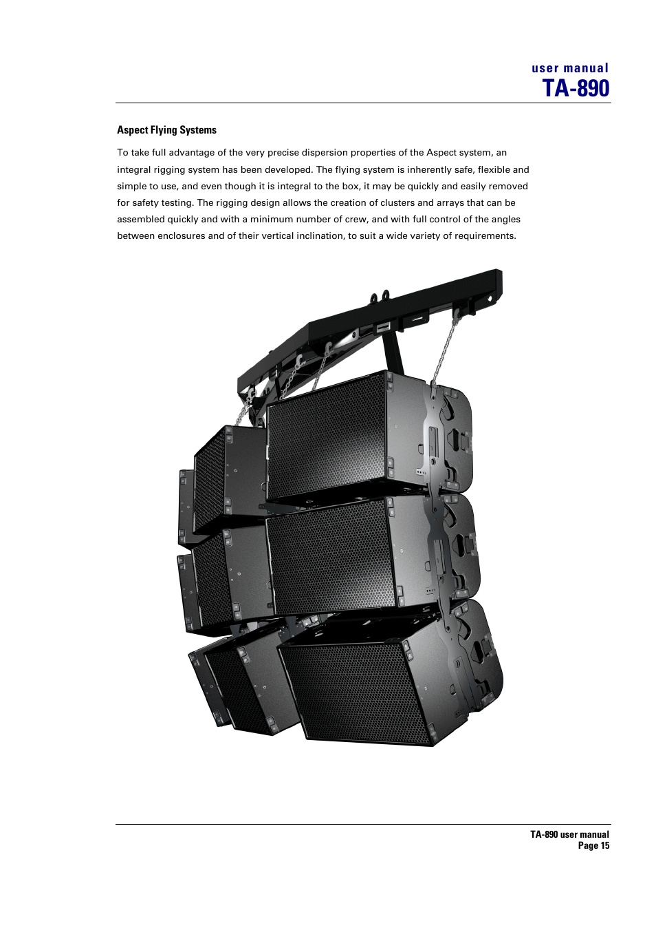 Ta-890 | Turbosound LMS-D6 User Manual | Page 15 / 95