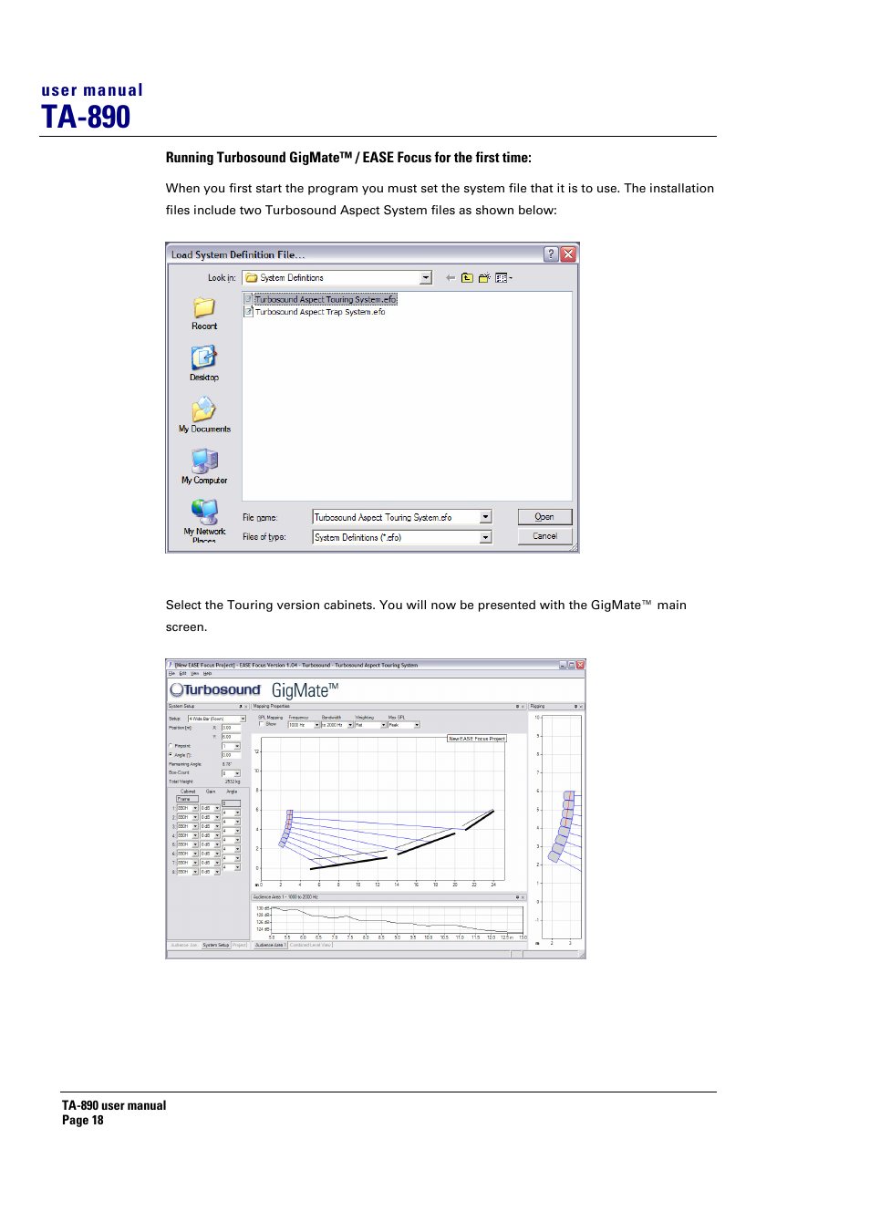 Ta-890 | Turbosound LMS-D6 User Manual | Page 18 / 95