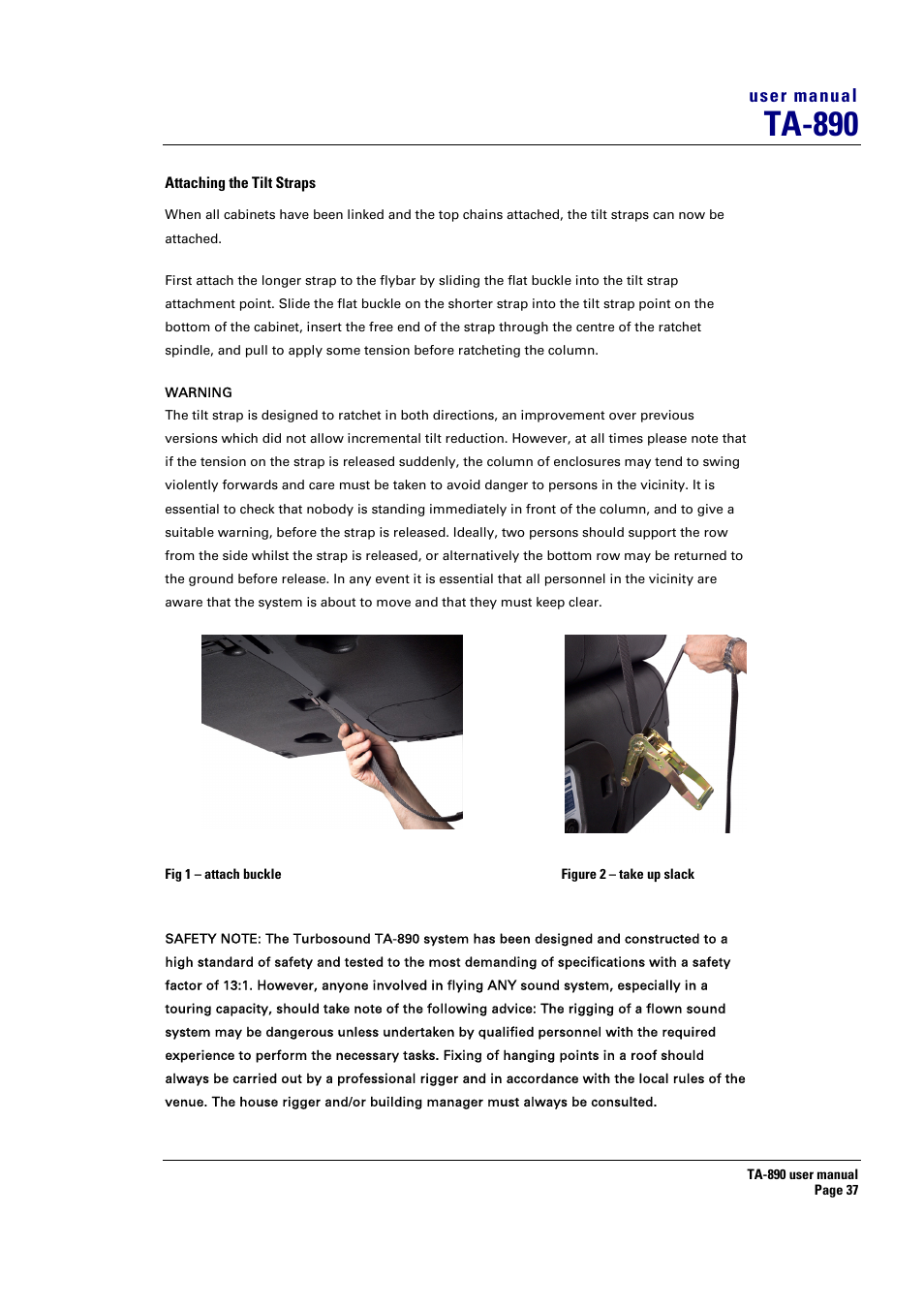 Ta-890 | Turbosound LMS-D6 User Manual | Page 37 / 95