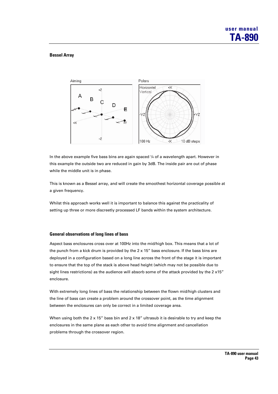 Ta-890 | Turbosound LMS-D6 User Manual | Page 43 / 95