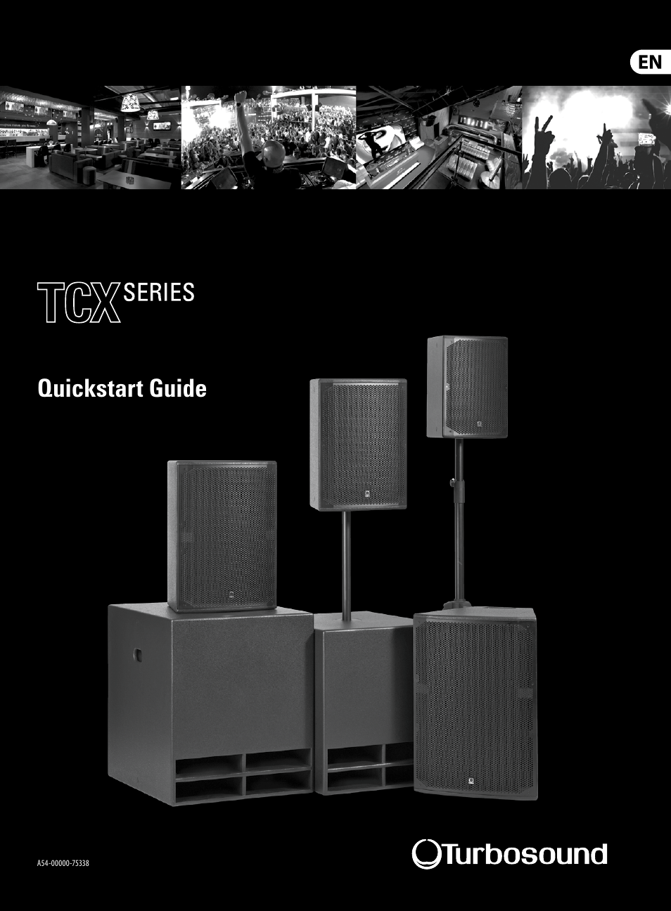 Turbosound TCX-12 User Manual | 12 pages