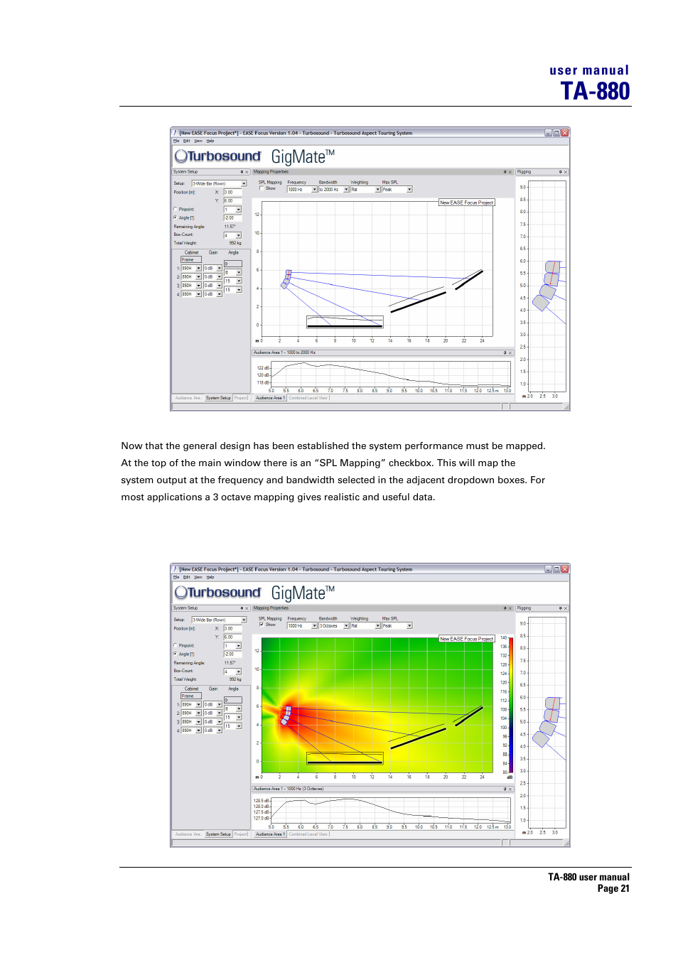 Ta-880 | Turbosound ASPECT TA-880 User Manual | Page 21 / 86