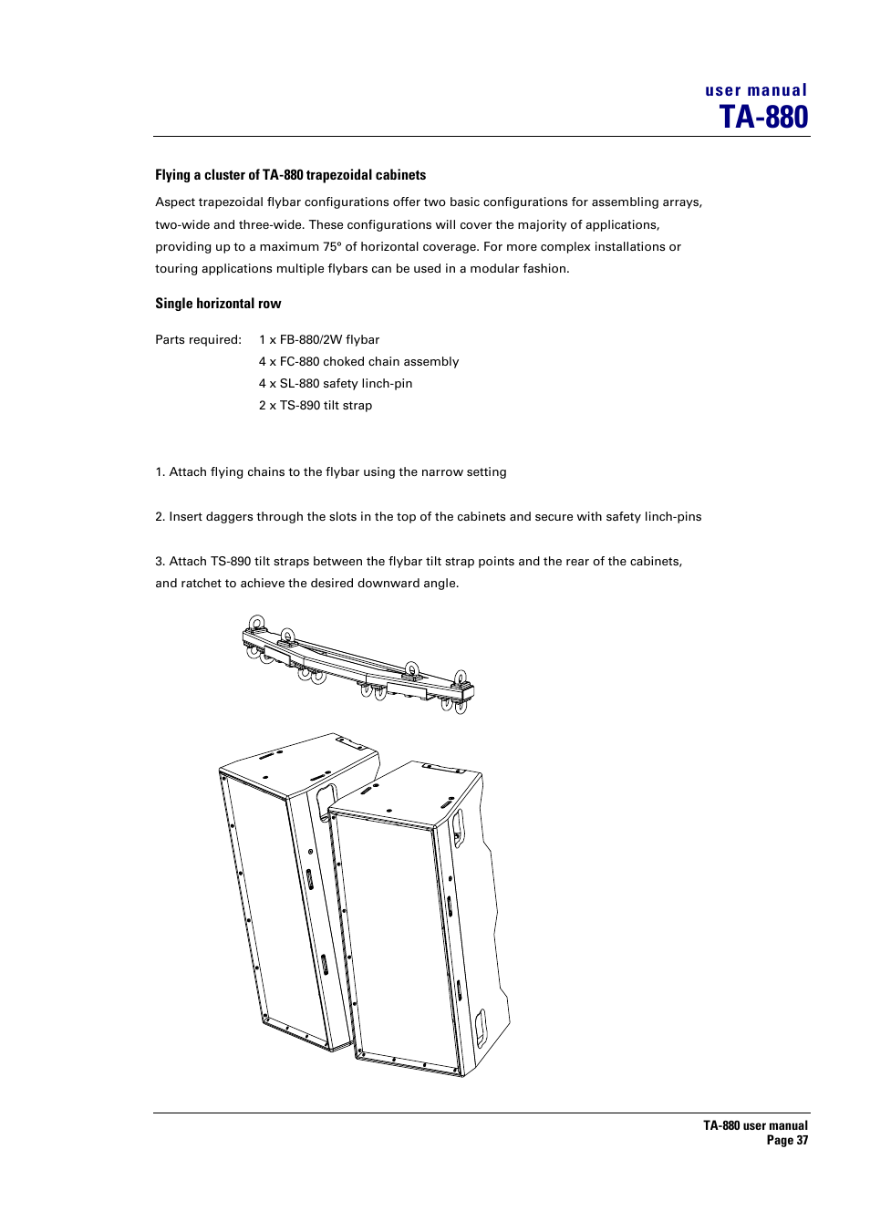 Ta-880 | Turbosound ASPECT TA-880 User Manual | Page 37 / 86