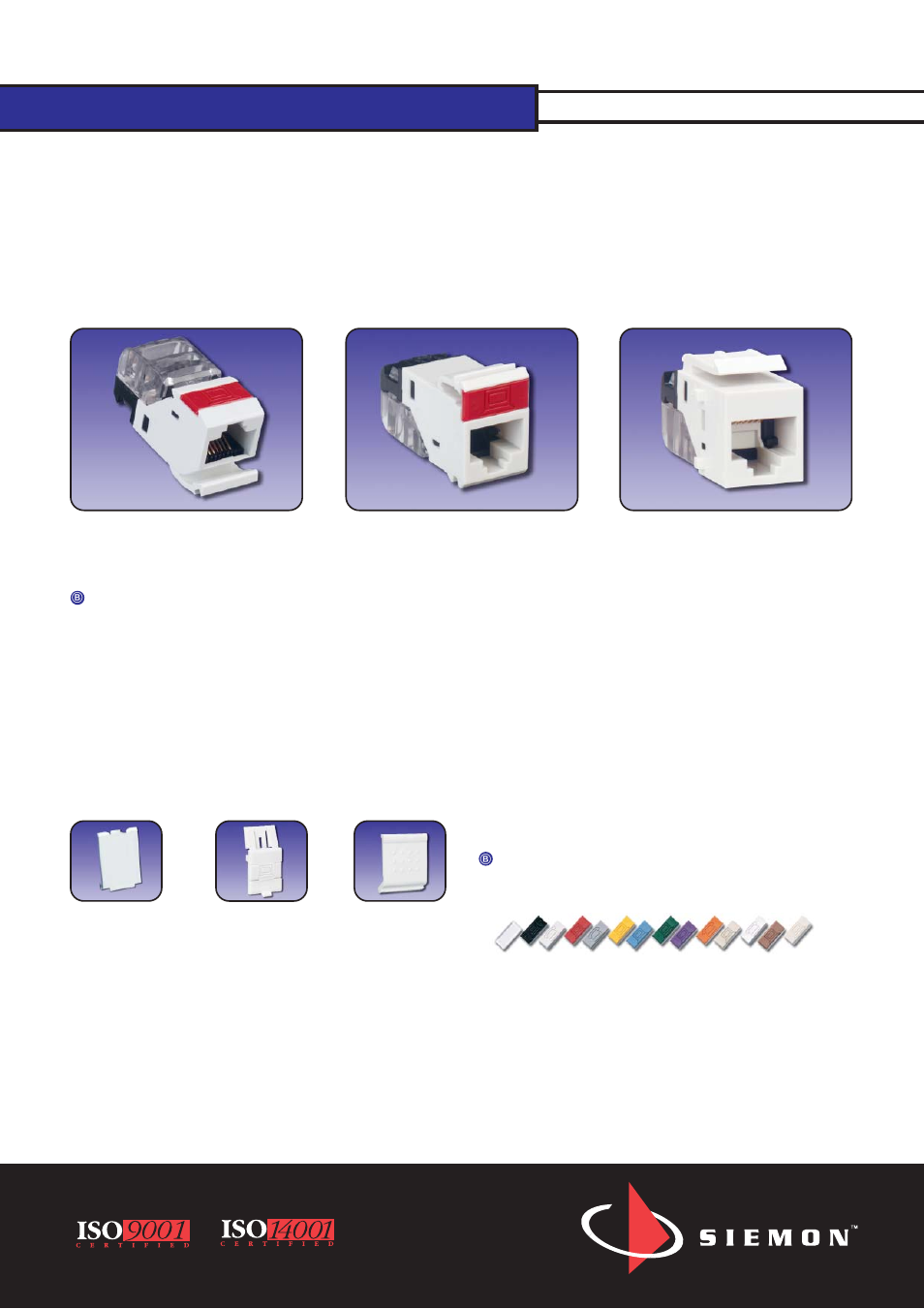 Work area | The Siemon Company Network Module User Manual | Page 2 / 2