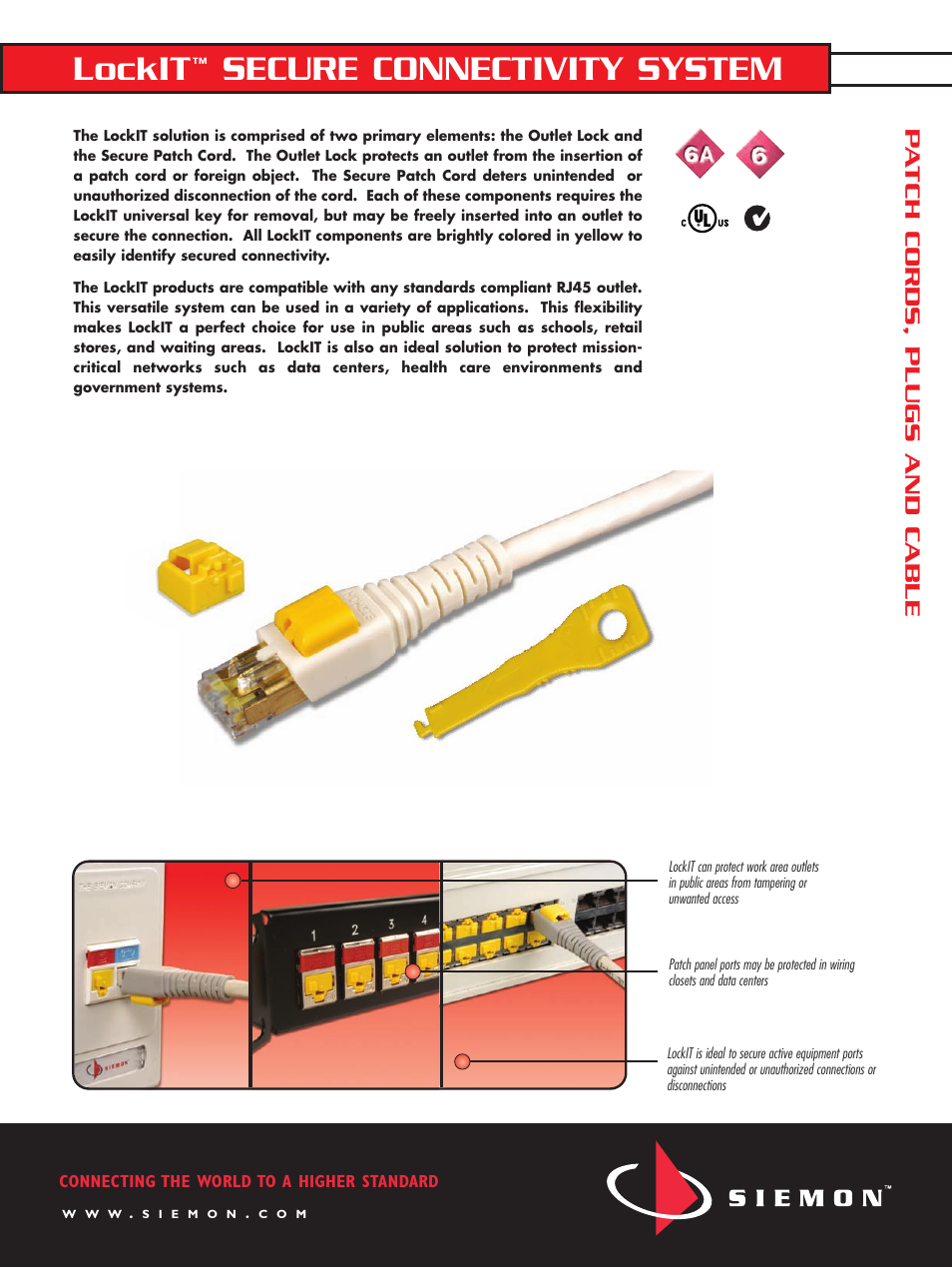 The Siemon Company LockIT User Manual | 4 pages
