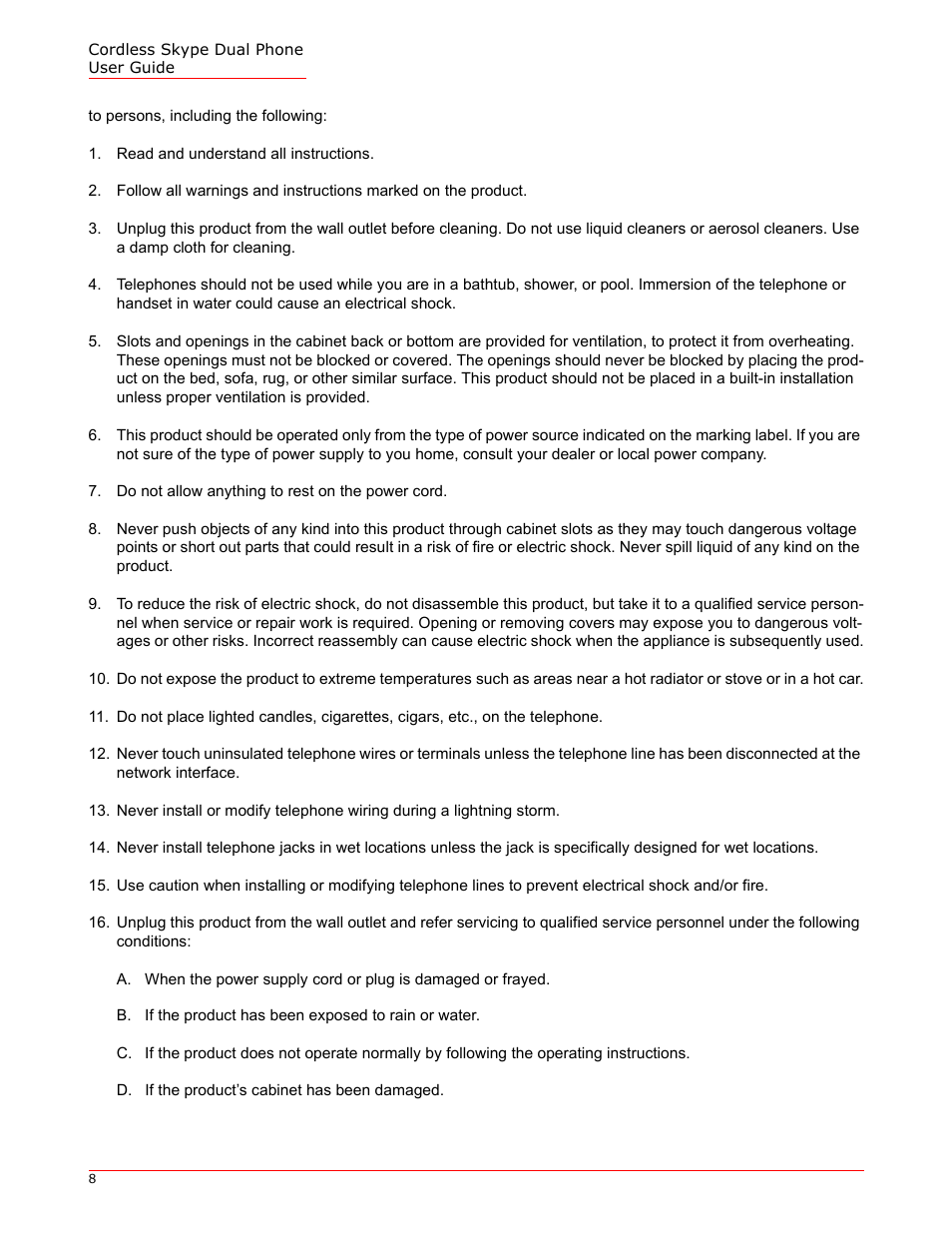 USRobotics 9630 User Manual | Page 8 / 70