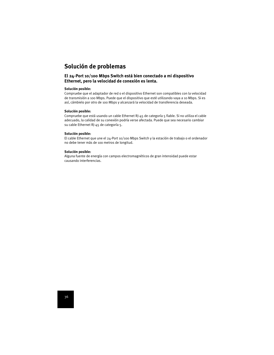 Solución de problemas | USRobotics 7924C User Manual | Page 40 / 88