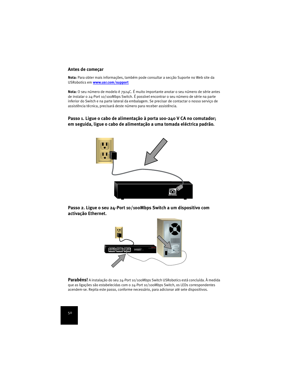 USRobotics 7924C User Manual | Page 54 / 88