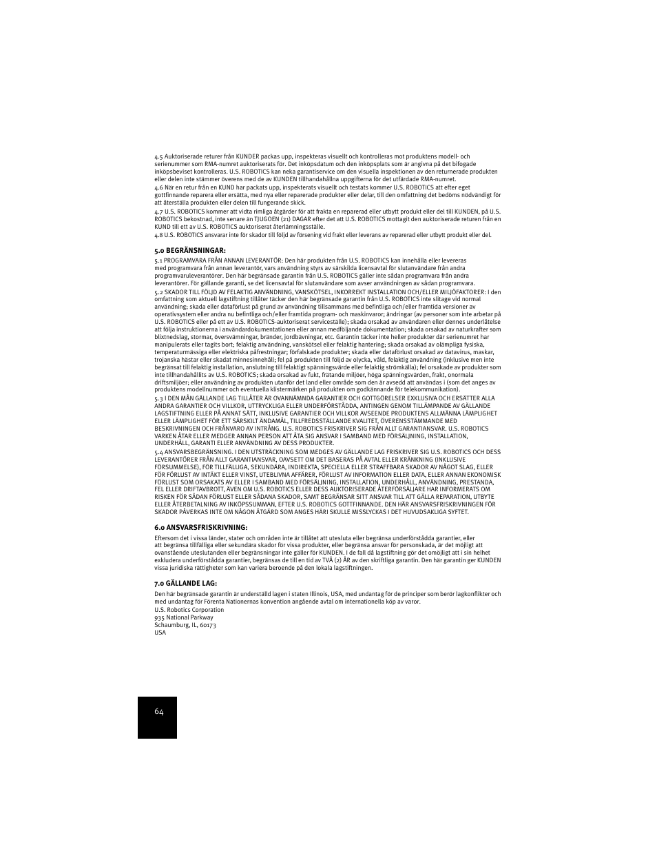 USRobotics 7924C User Manual | Page 68 / 88