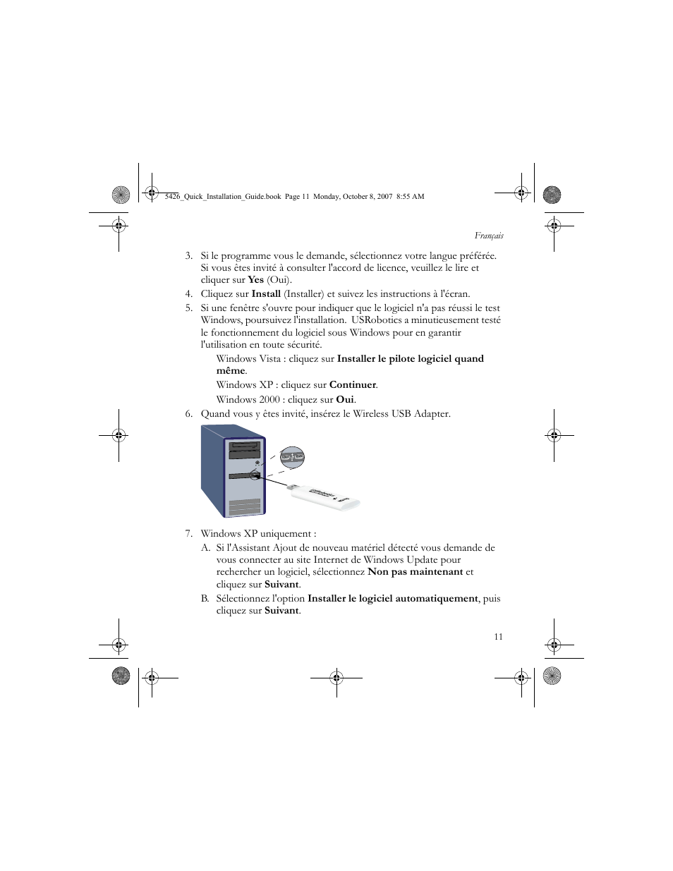 USRobotics 5426 User Manual | Page 13 / 56