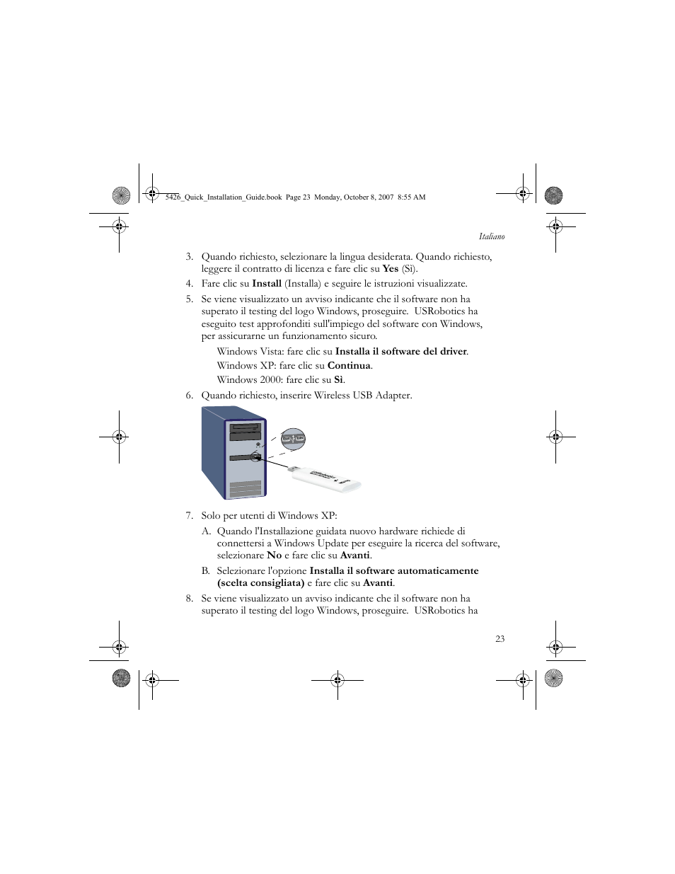 USRobotics 5426 User Manual | Page 25 / 56