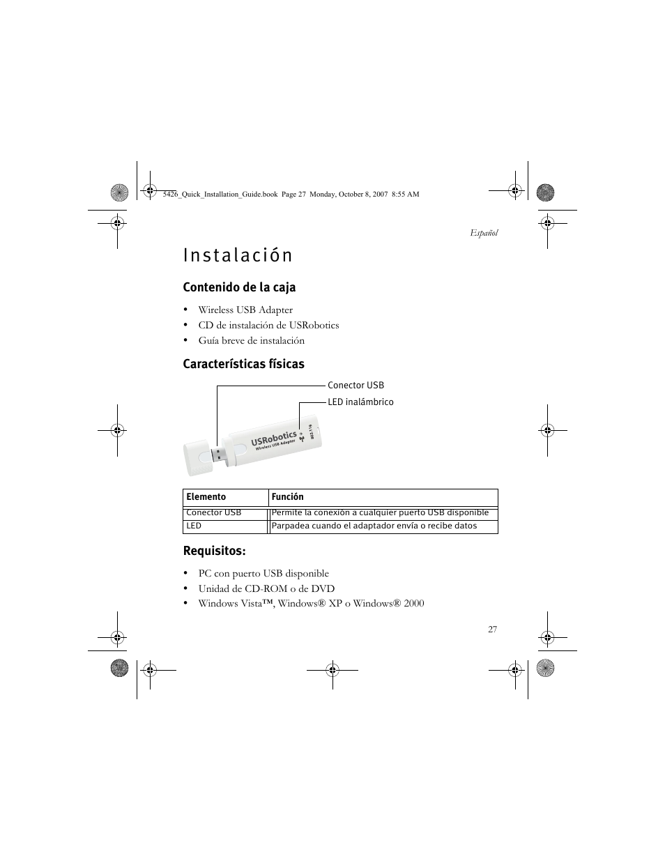 USRobotics 5426 User Manual | Page 29 / 56