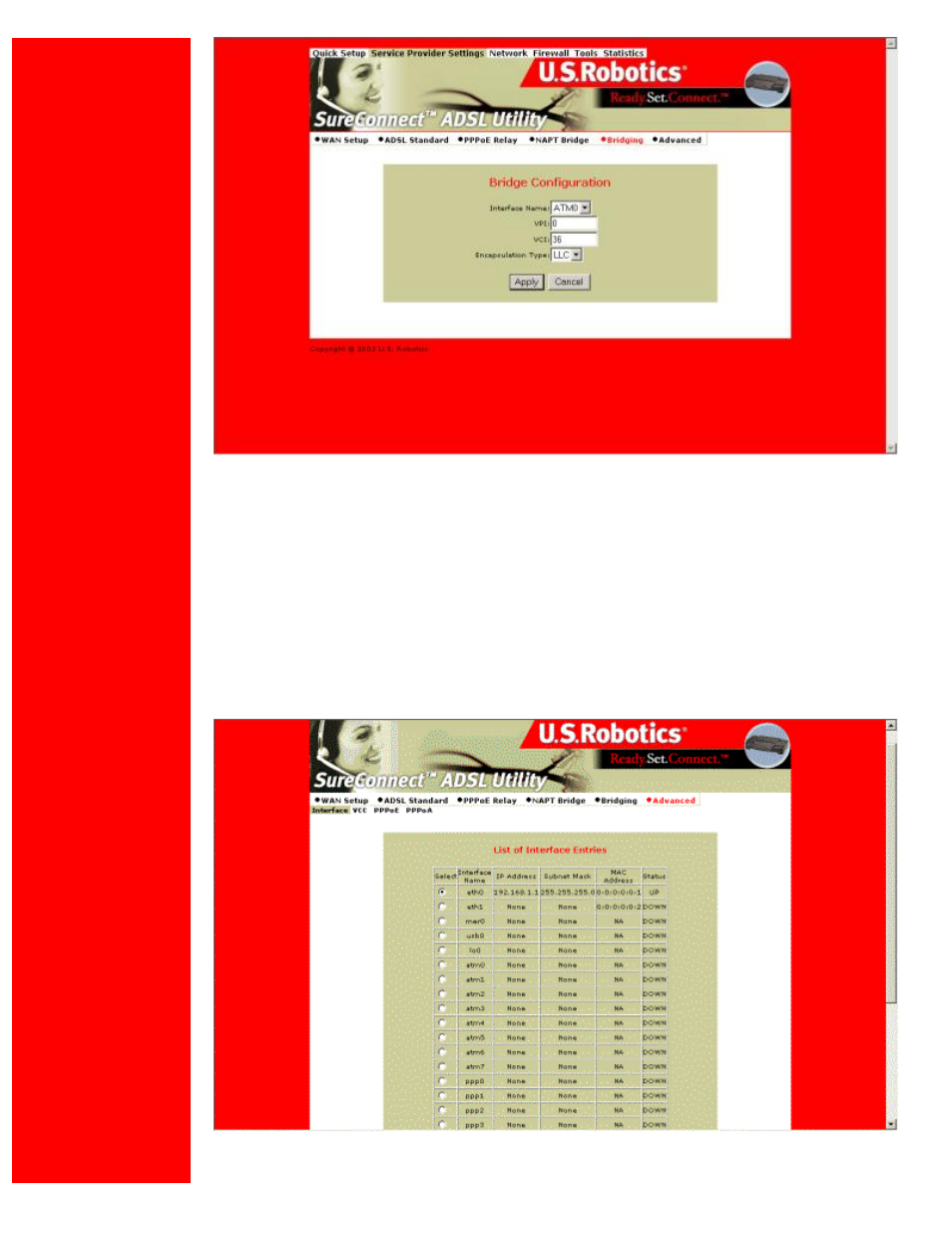 USRobotics U.S. Robotics SureConnect ADSL Ethernet/USB Router User Manual | Page 10 / 256