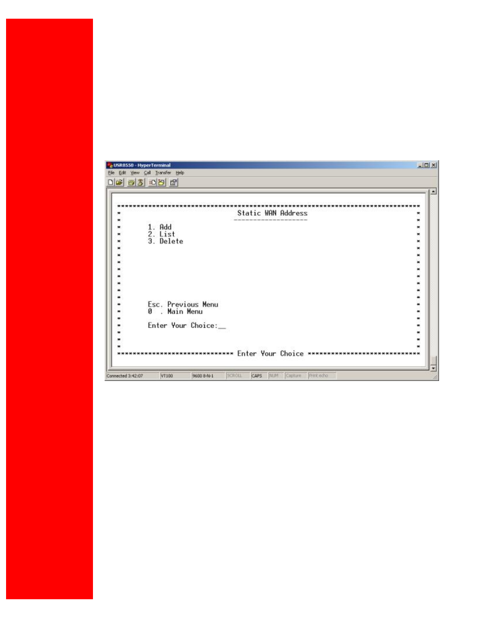 Static wan address, Interfaces | USRobotics U.S. Robotics SureConnect ADSL Ethernet/USB Router User Manual | Page 107 / 256