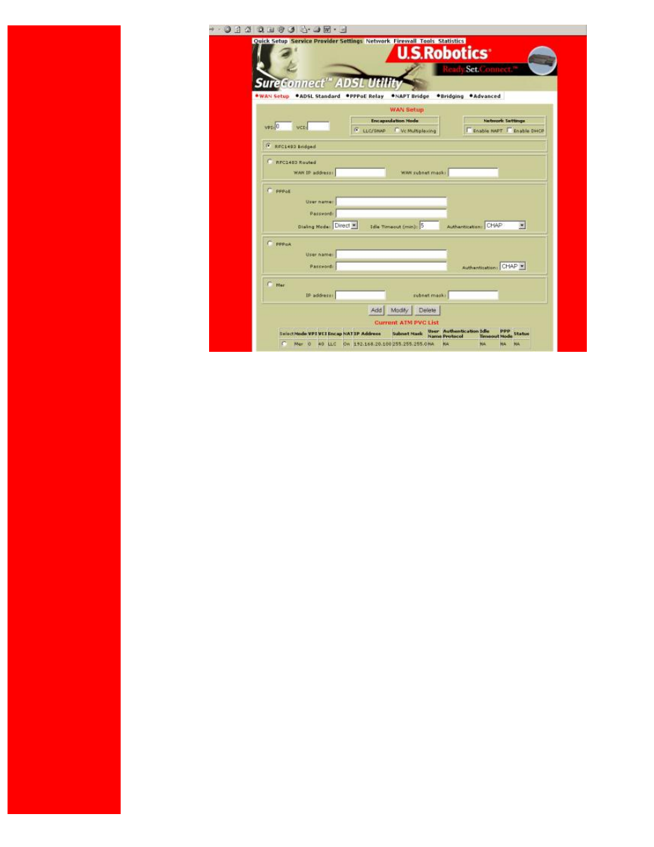 USRobotics U.S. Robotics SureConnect ADSL Ethernet/USB Router User Manual | Page 201 / 256