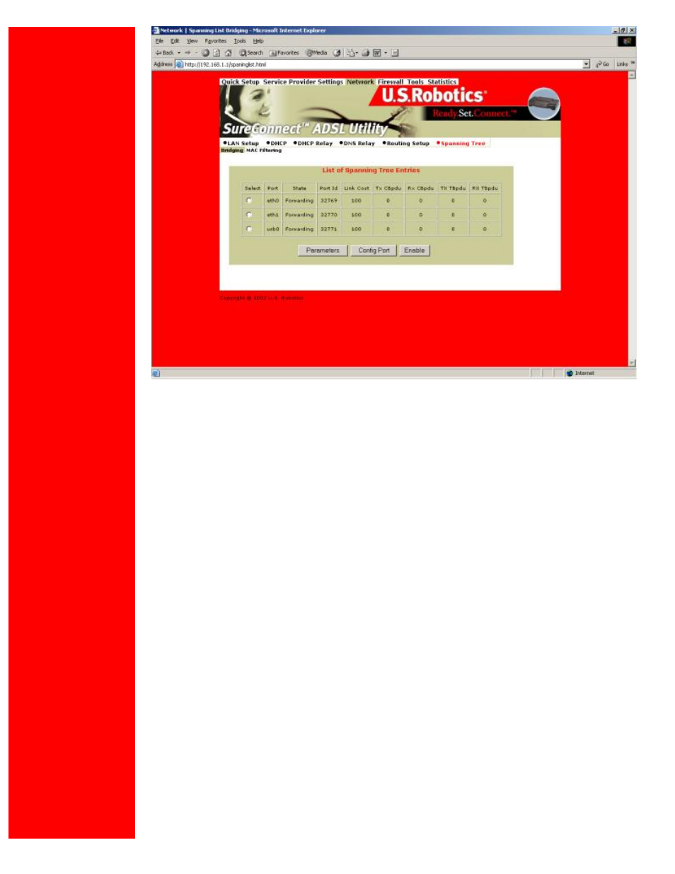 USRobotics U.S. Robotics SureConnect ADSL Ethernet/USB Router User Manual | Page 21 / 256