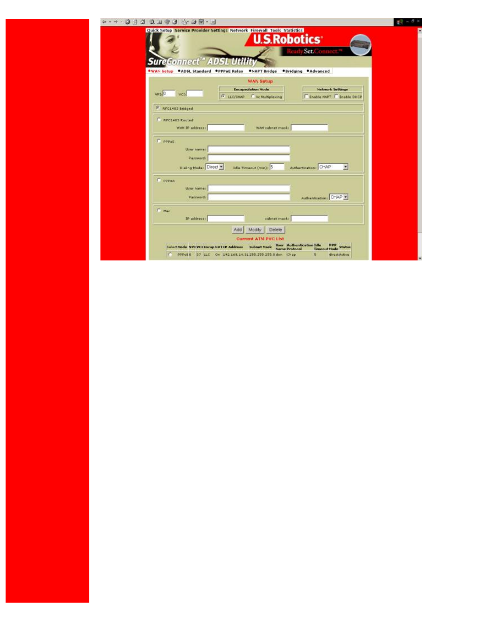 USRobotics U.S. Robotics SureConnect ADSL Ethernet/USB Router User Manual | Page 212 / 256