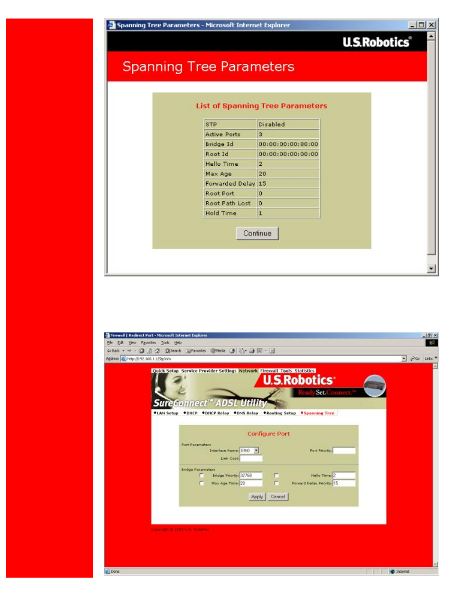 USRobotics U.S. Robotics SureConnect ADSL Ethernet/USB Router User Manual | Page 22 / 256