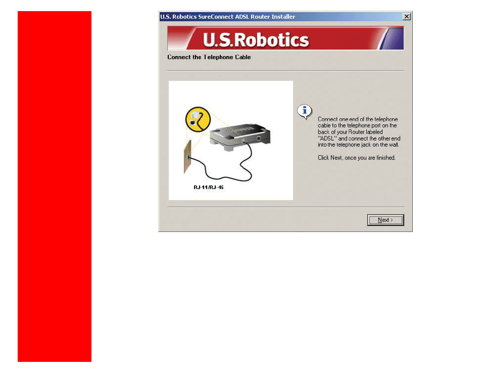 Click finish | USRobotics U.S. Robotics SureConnect ADSL Ethernet/USB Router User Manual | Page 69 / 256