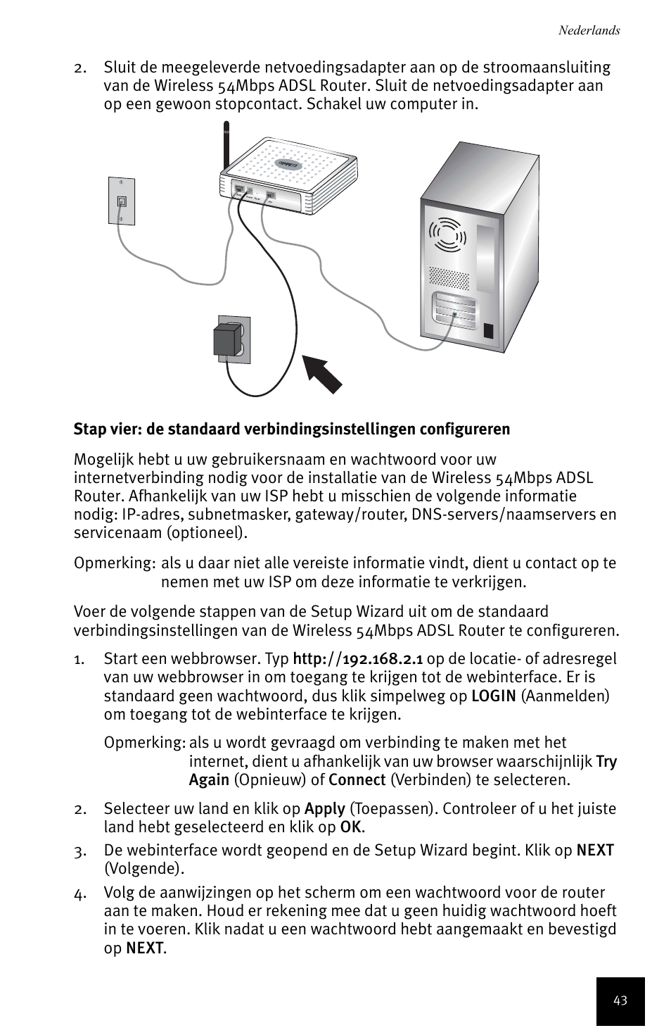 USRobotics Wireless 54Mbps ADSL Router User Manual | Page 47 / 76