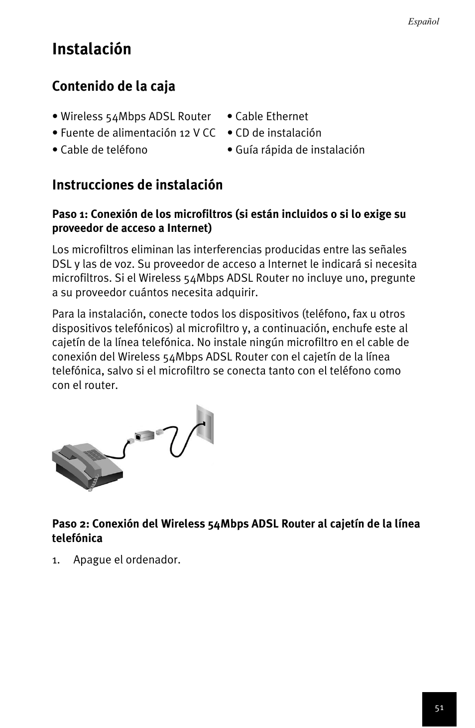 USRobotics Wireless 54Mbps ADSL Router User Manual | Page 55 / 76