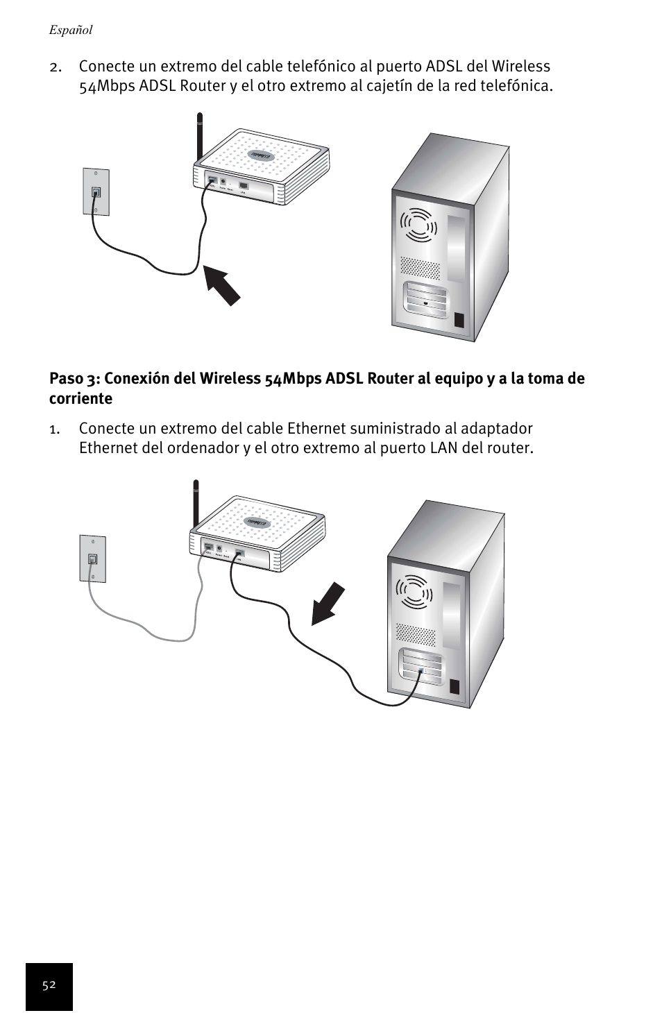 USRobotics Wireless 54Mbps ADSL Router User Manual | Page 56 / 76