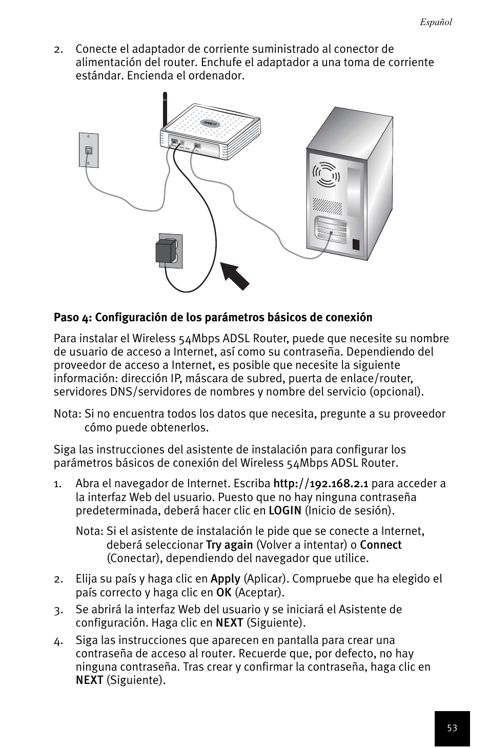 USRobotics Wireless 54Mbps ADSL Router User Manual | Page 57 / 76