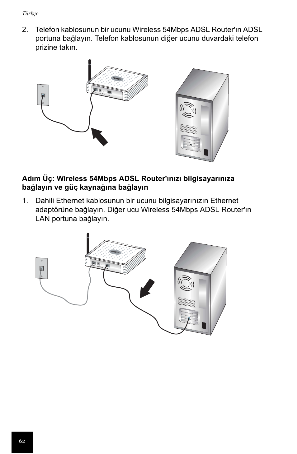 USRobotics Wireless 54Mbps ADSL Router User Manual | Page 66 / 76