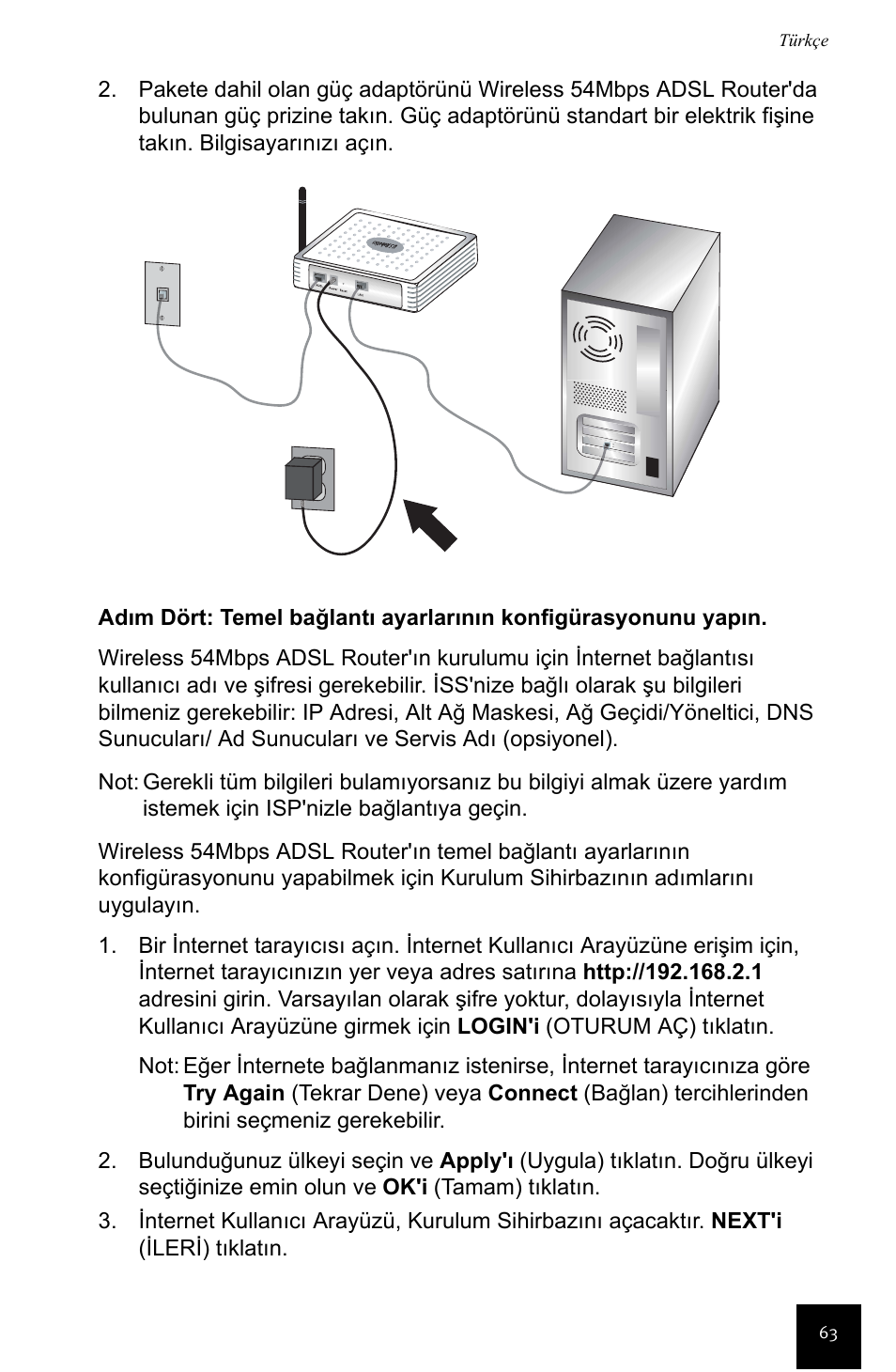 USRobotics Wireless 54Mbps ADSL Router User Manual | Page 67 / 76