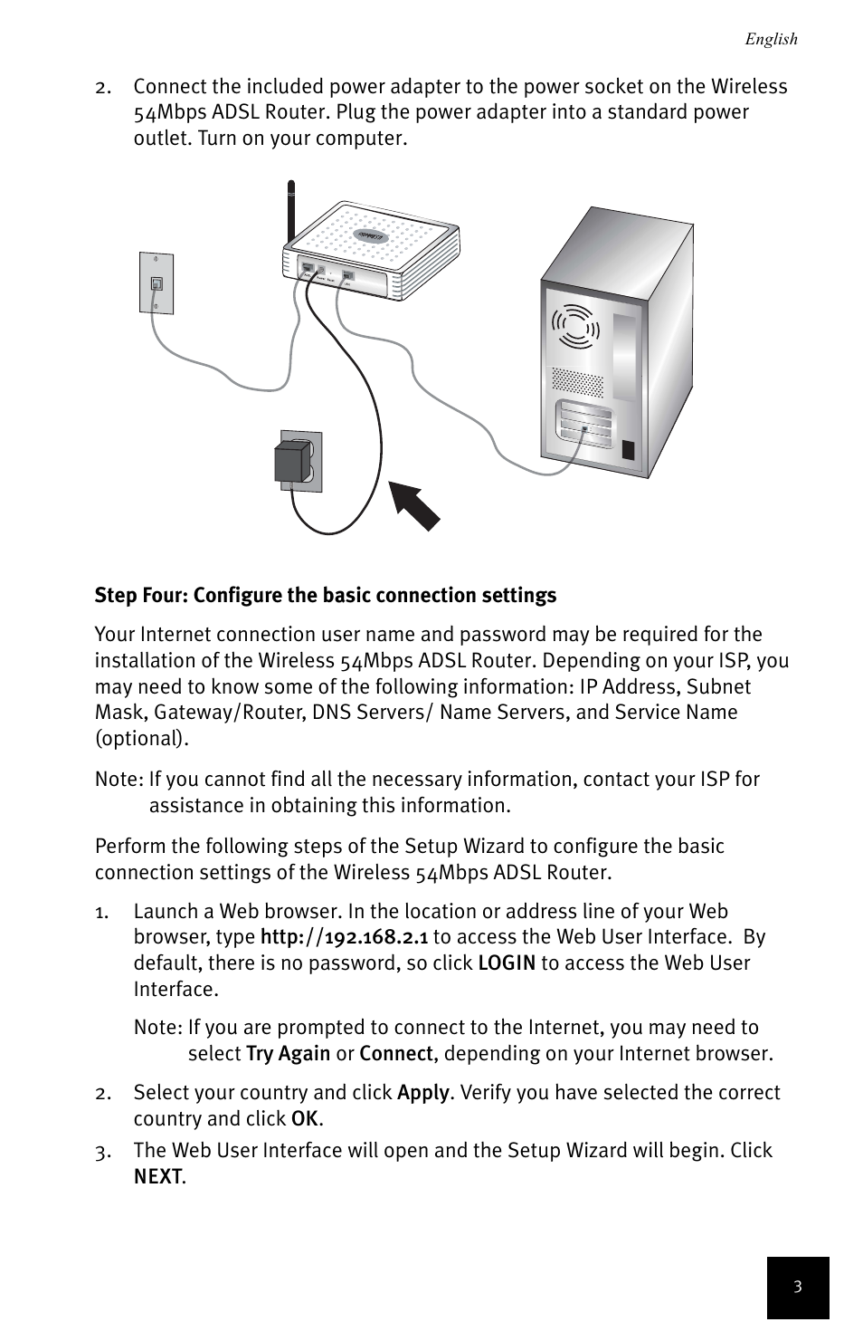 USRobotics Wireless 54Mbps ADSL Router User Manual | Page 7 / 76
