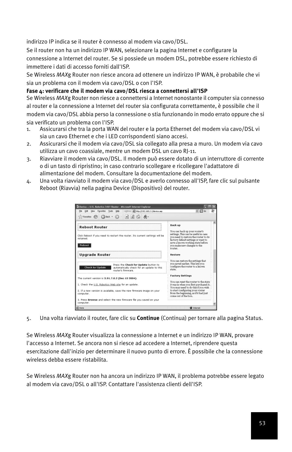 USRobotics MAXg User Manual | Page 57 / 90