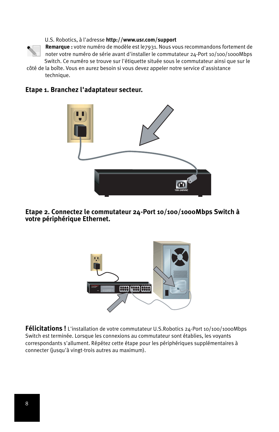 USRobotics 7931 User Manual | Page 12 / 85