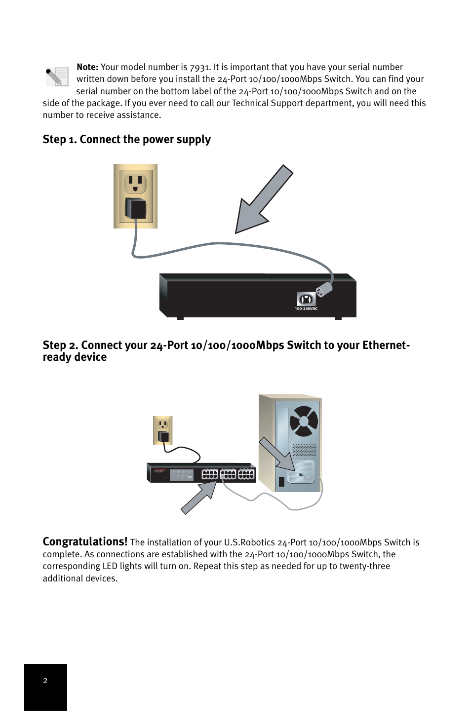 USRobotics 7931 User Manual | Page 6 / 85