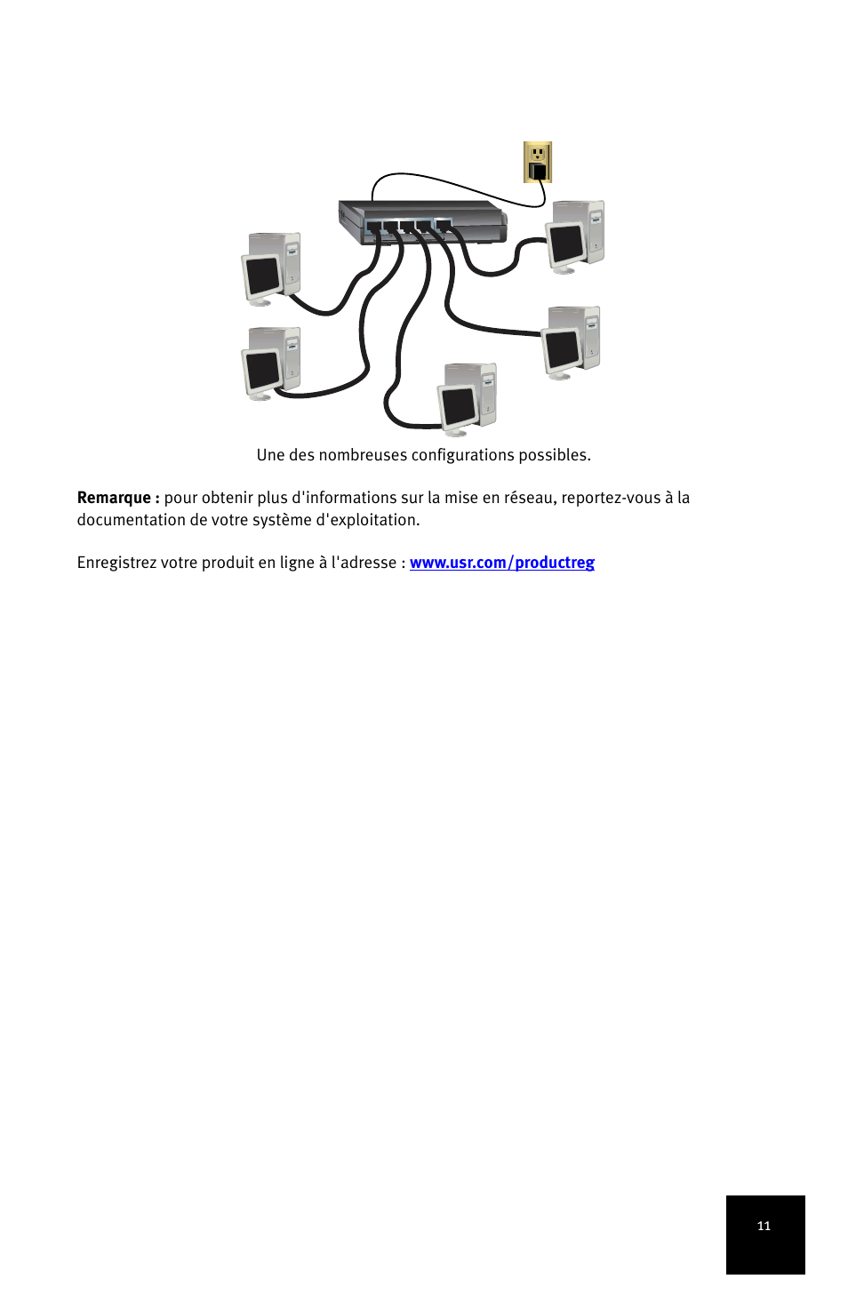 USRobotics 5-Port 10/100Mbps Ethernet Switch 7905A User Manual | Page 15 / 96