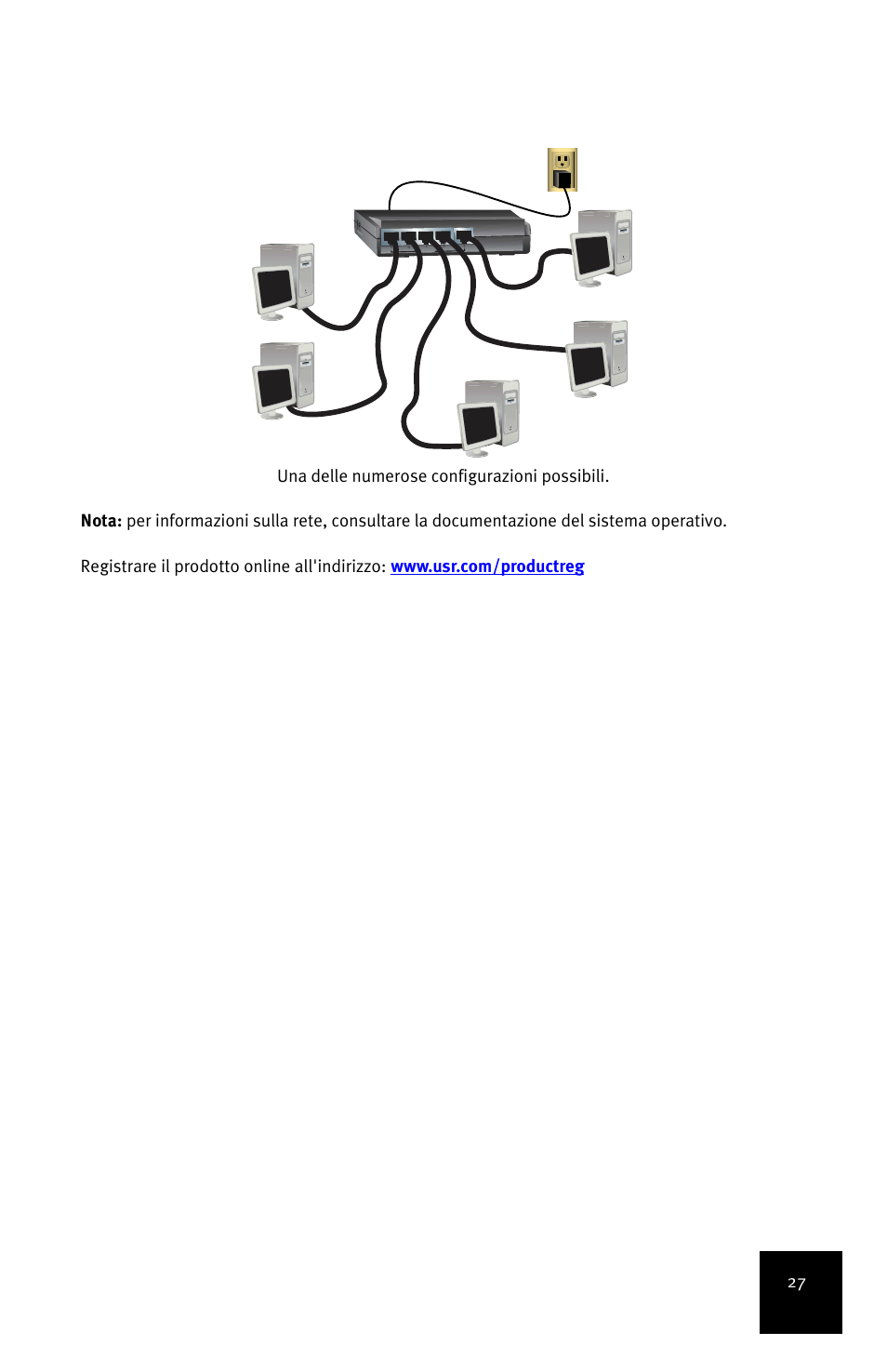 USRobotics 5-Port 10/100Mbps Ethernet Switch 7905A User Manual | Page 31 / 96
