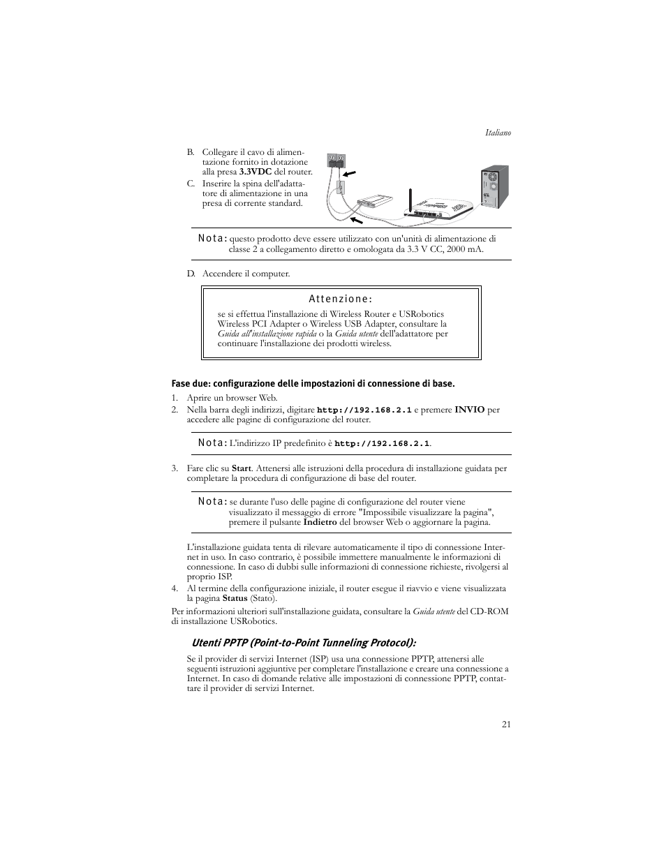 USRobotics US ROBOTICS WIRELESS ROUTER 5466 User Manual | Page 25 / 56