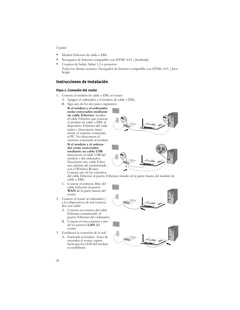 USRobotics US ROBOTICS WIRELESS ROUTER 5466 User Manual | Page 30 / 56