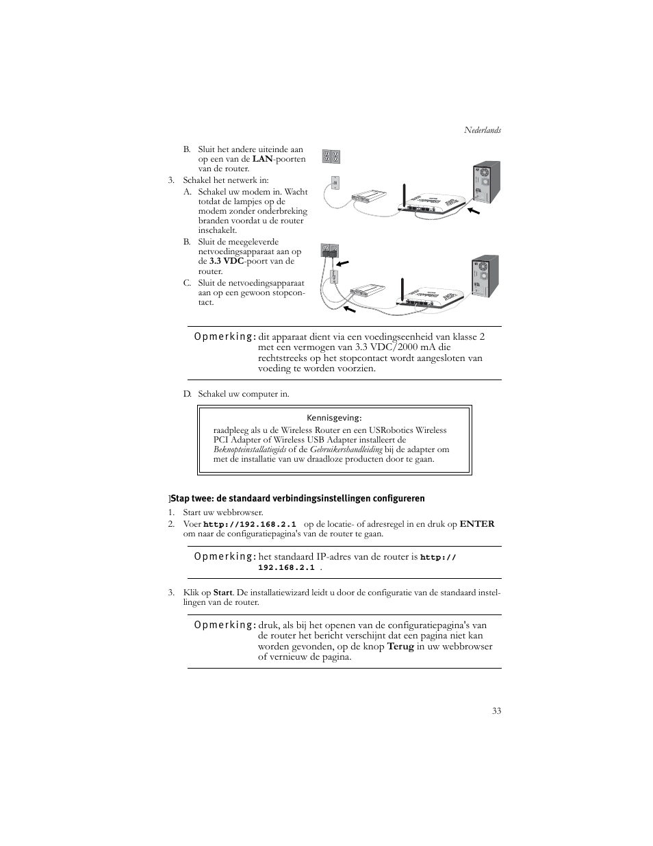 USRobotics US ROBOTICS WIRELESS ROUTER 5466 User Manual | Page 37 / 56