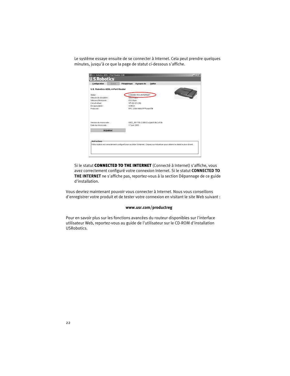 USRobotics ADSL 4-Port Router User Manual | Page 24 / 120