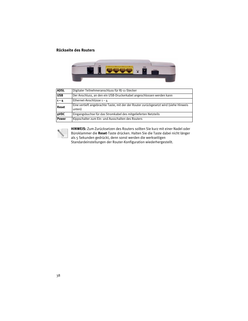 USRobotics ADSL 4-Port Router User Manual | Page 40 / 120