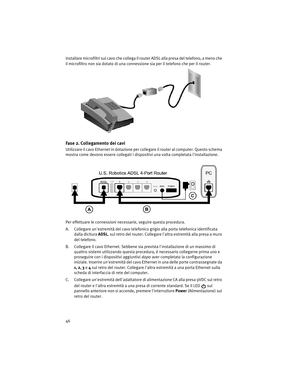 USRobotics ADSL 4-Port Router User Manual | Page 48 / 120