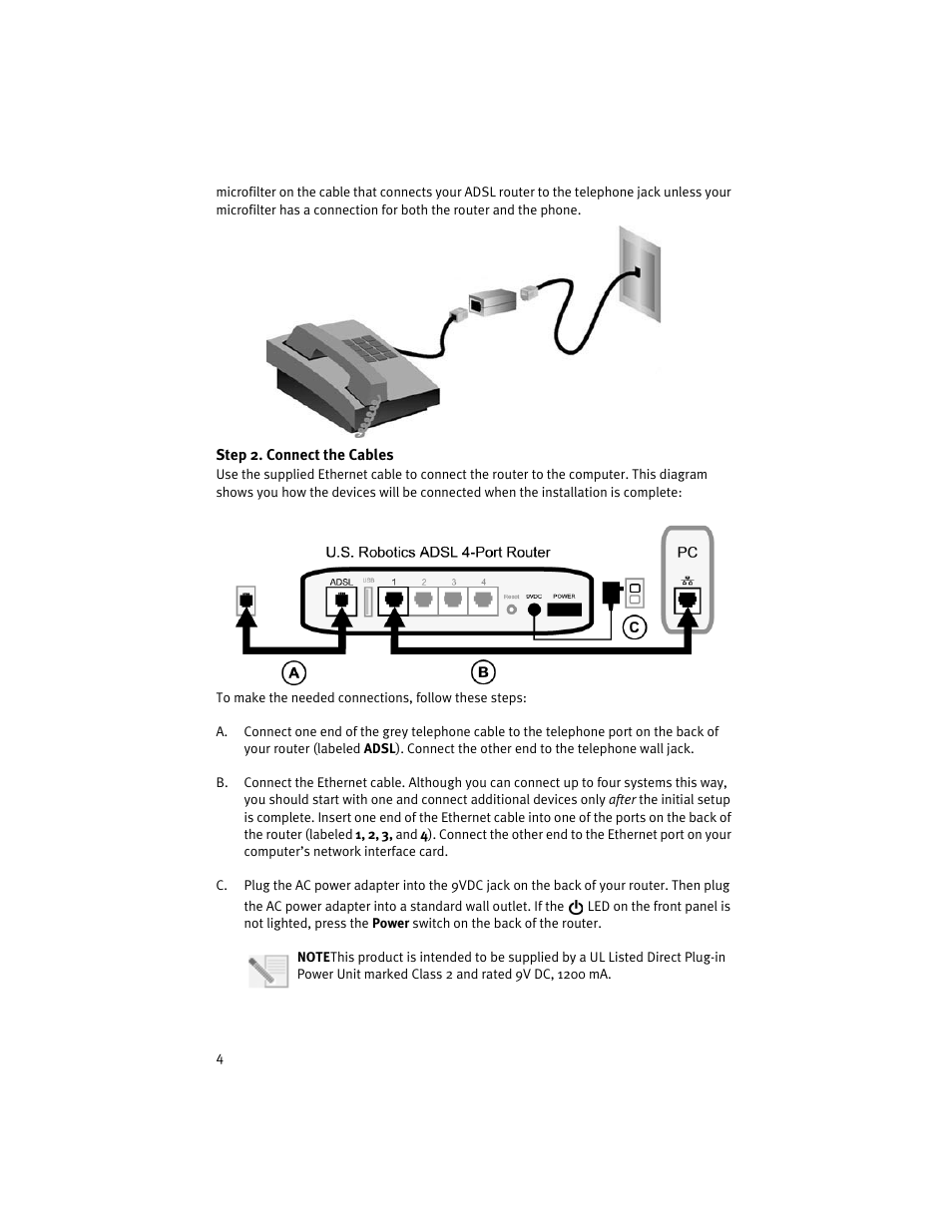 USRobotics ADSL 4-Port Router User Manual | Page 6 / 120