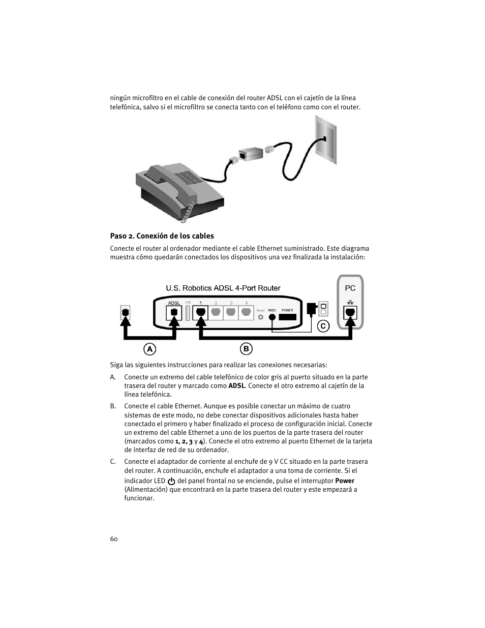 USRobotics ADSL 4-Port Router User Manual | Page 62 / 120